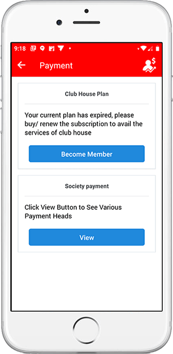 Society Payment System Software