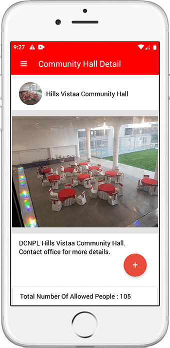Community Hall Detail System