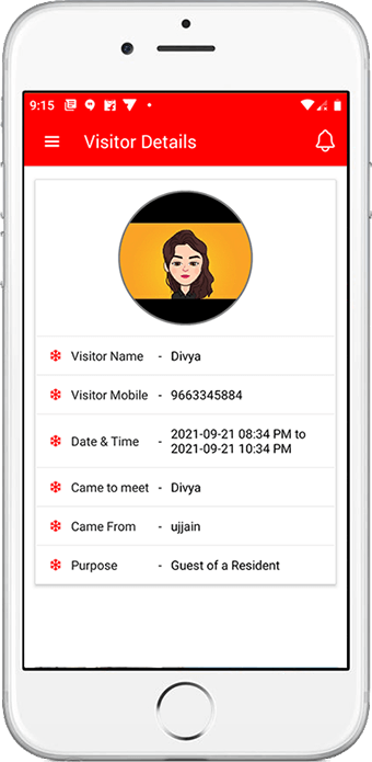Visitor Details