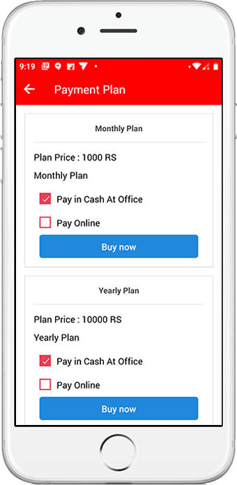 Society Payment Plan